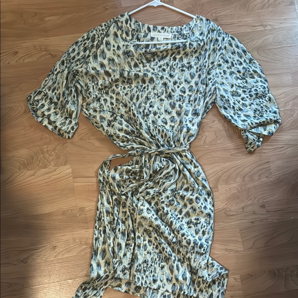 Leopard Print Women's Dress